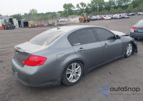 2012 Infiniti G37 z USA, uszkodzony, nr VIN JN1CV6AR2CM976215